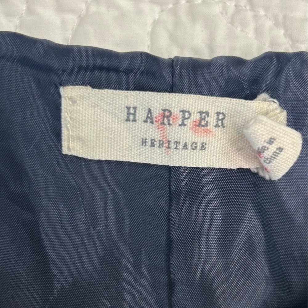 Harper Franchesca’s Brand, Navy Corduroy Embroidered Mini Skirt.Size S.Artsy. - Picture 3 of 5